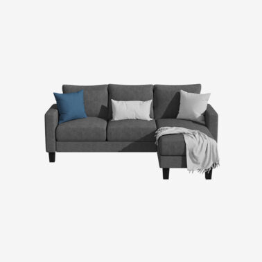 Upholstered Fabric Body Sofa